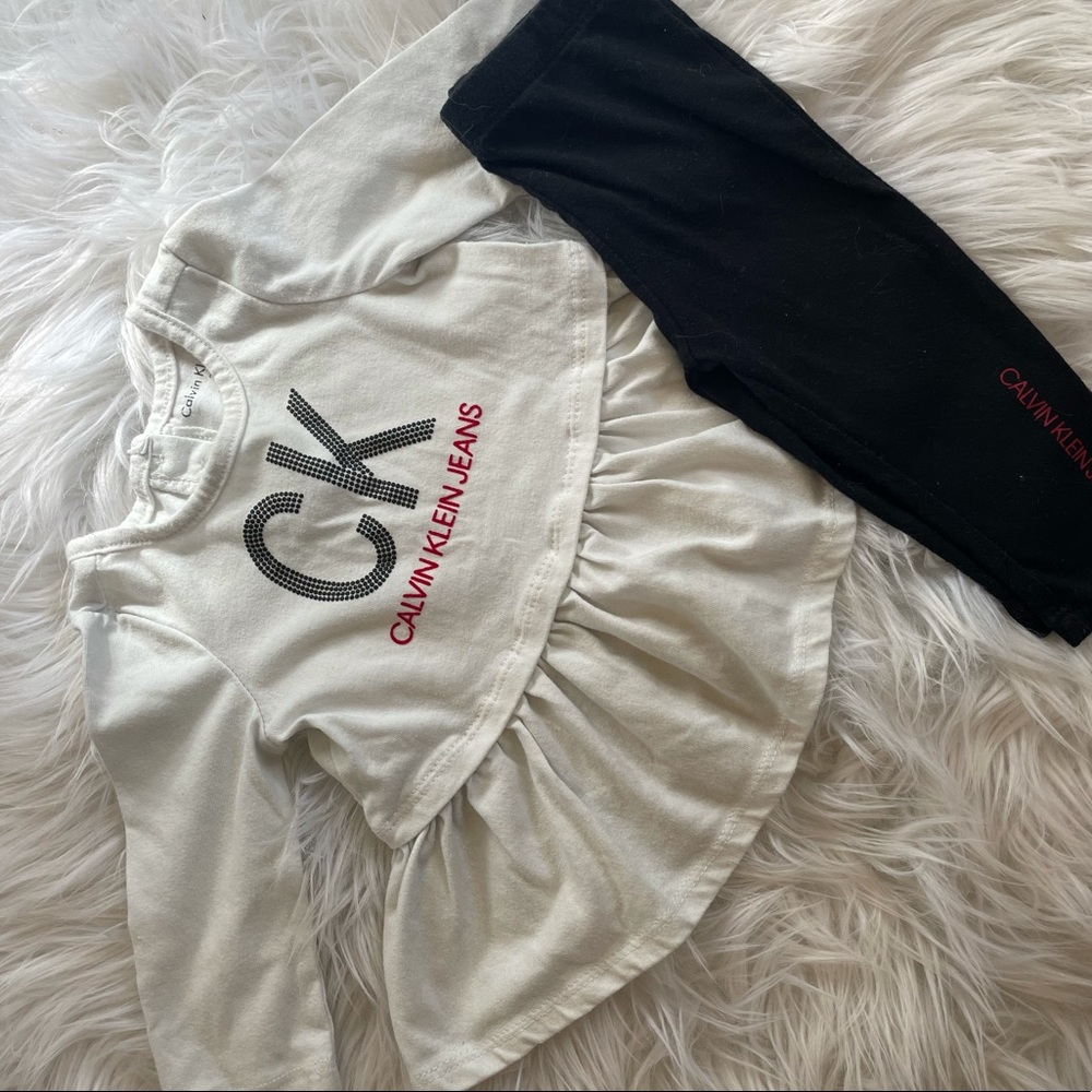 Calvin klein baby girl outfit